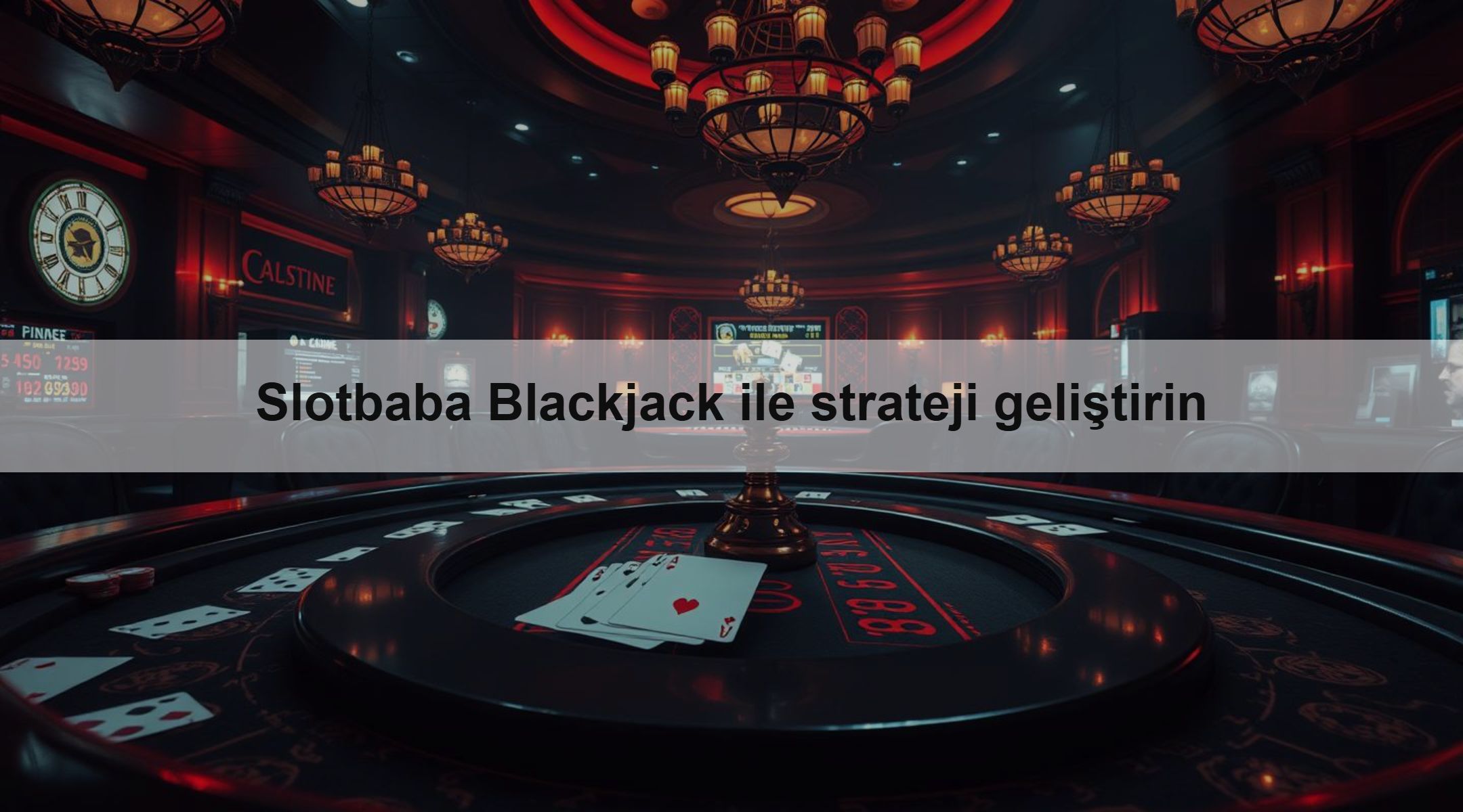 Slotbaba Blackjack ile strateji geliştirin