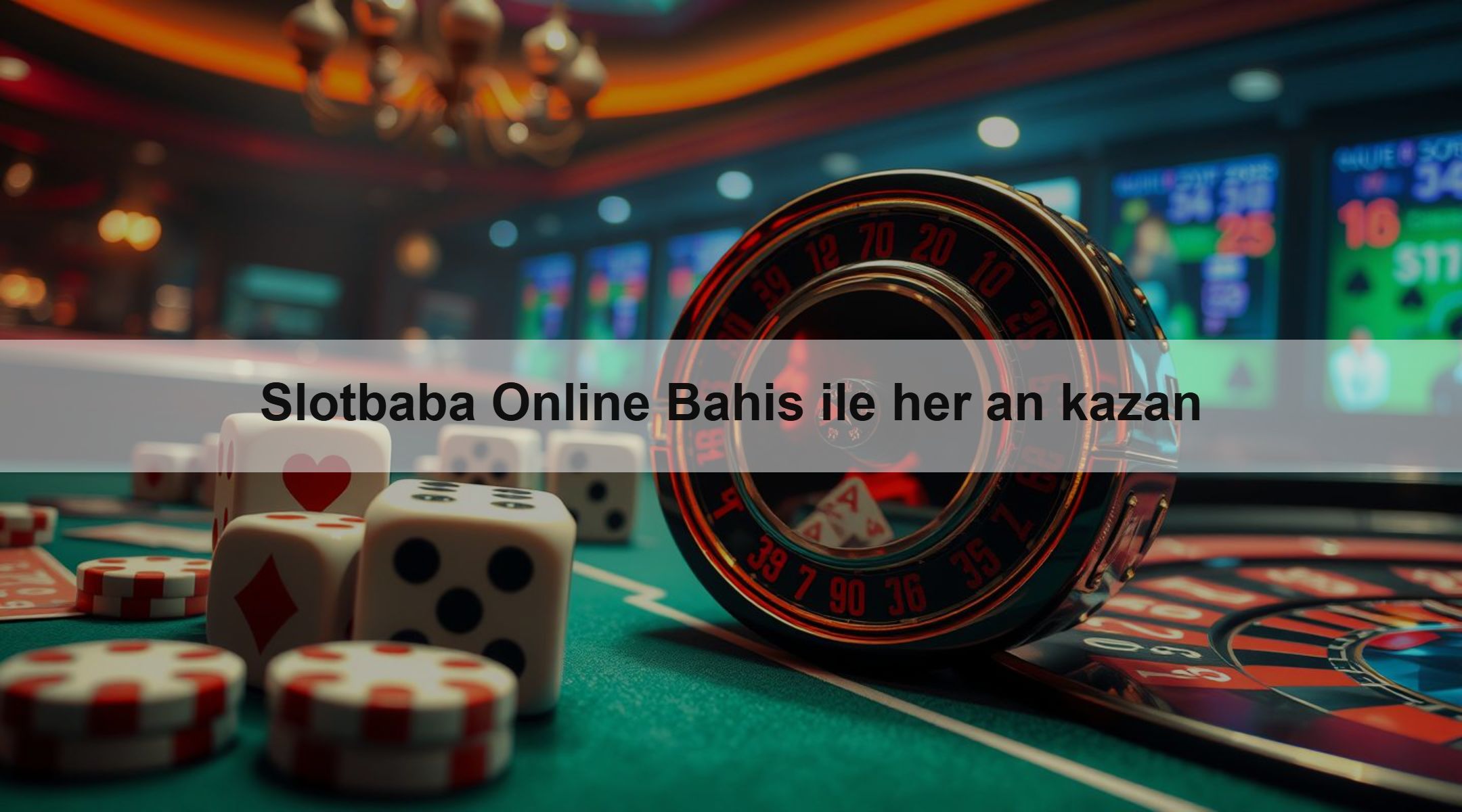 Slotbaba Online Bahis ile her an kazan